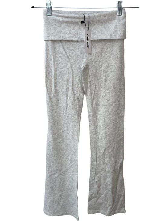 Garage Pants - Garage Soft Cotton Fold-Over Flare Pants Spring Grey Mix Wmn's Sz XS MSRP$55 NWT